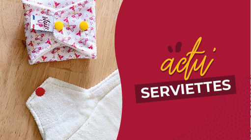 5 bonnes raisons de passer aux serviettes hygiéniques lavables !