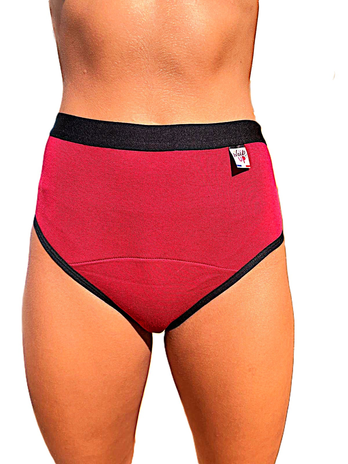 Culotte menstruelle taille haute Louison - Made in France 🇫🇷