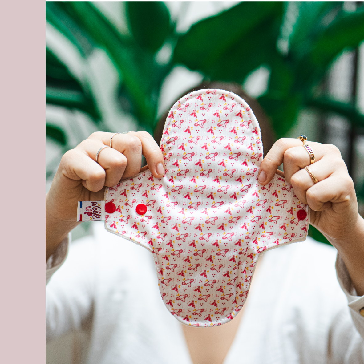 Serviette hygiénique lavable - Made in France