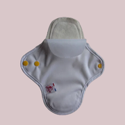 Serviette enveloppe pour poche bain dérivatif - Made in France