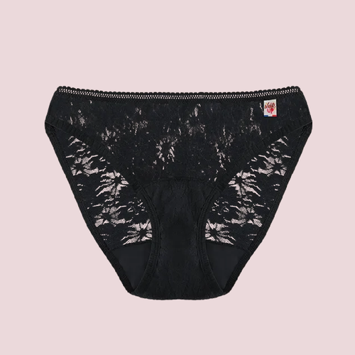 Culotte menstruelle dentelle Terry  - Made in France 🇫🇷
