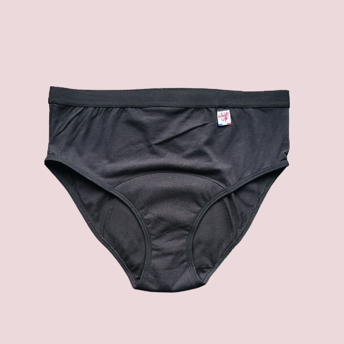 Culotte menstruelle taille haute Louison - Made in France 🇫🇷
