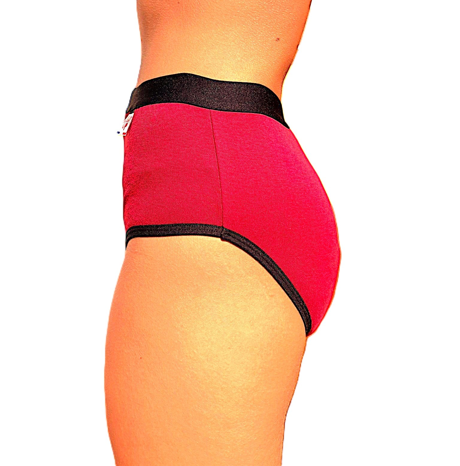 Culotte menstruelle taille haute Louison - Made in France 🇫🇷